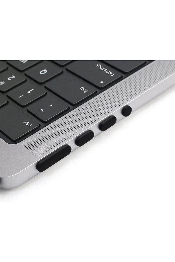 Macbook A2337 / A2338 / A2681 / A2442 / A2485 / A2779/a2480/a2686 Uyumlu 9'lu Toz Önleyici Tıpa Seti - 5