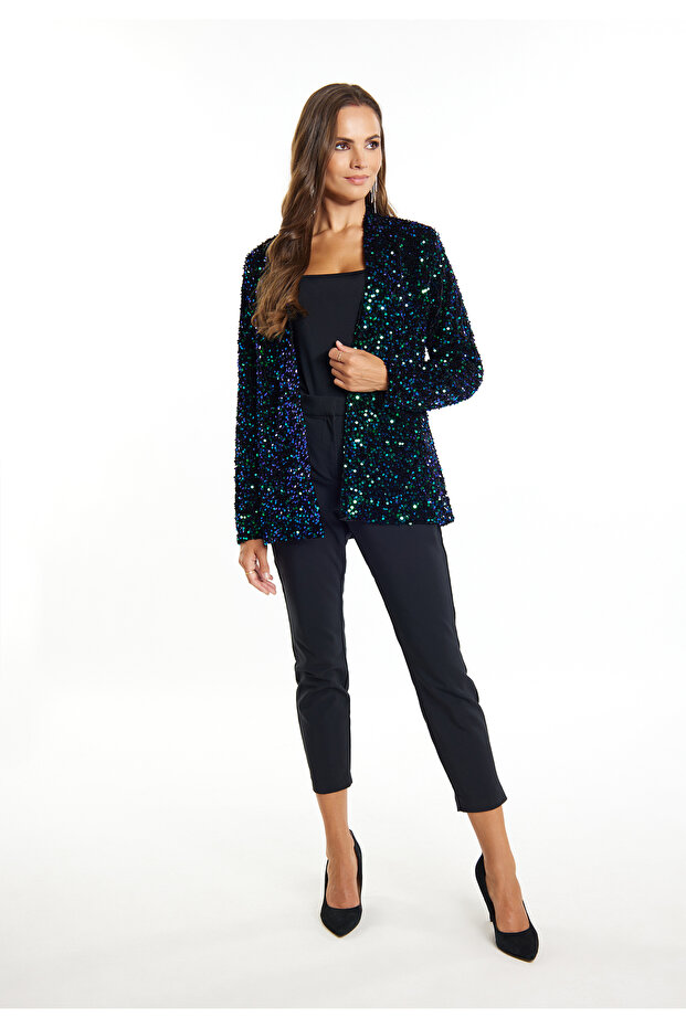 Blazer with sequins - 2