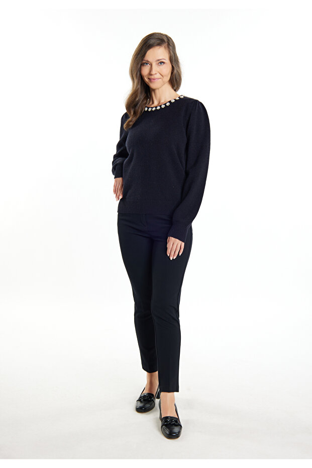 Pullover mit Perlen lurea - 1