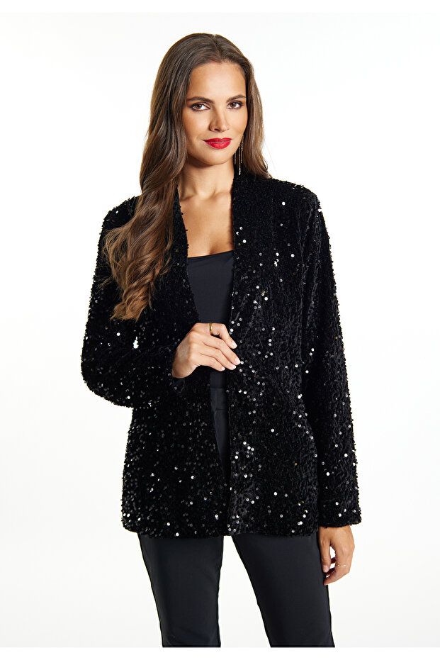 Blazer with sequins - 2