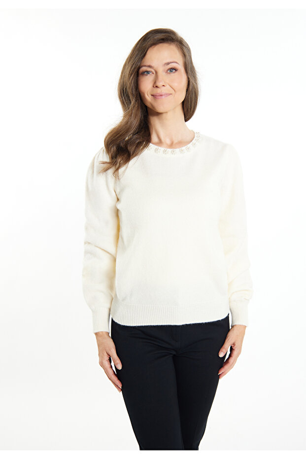 Pullover mit Perlen lurea - 2
