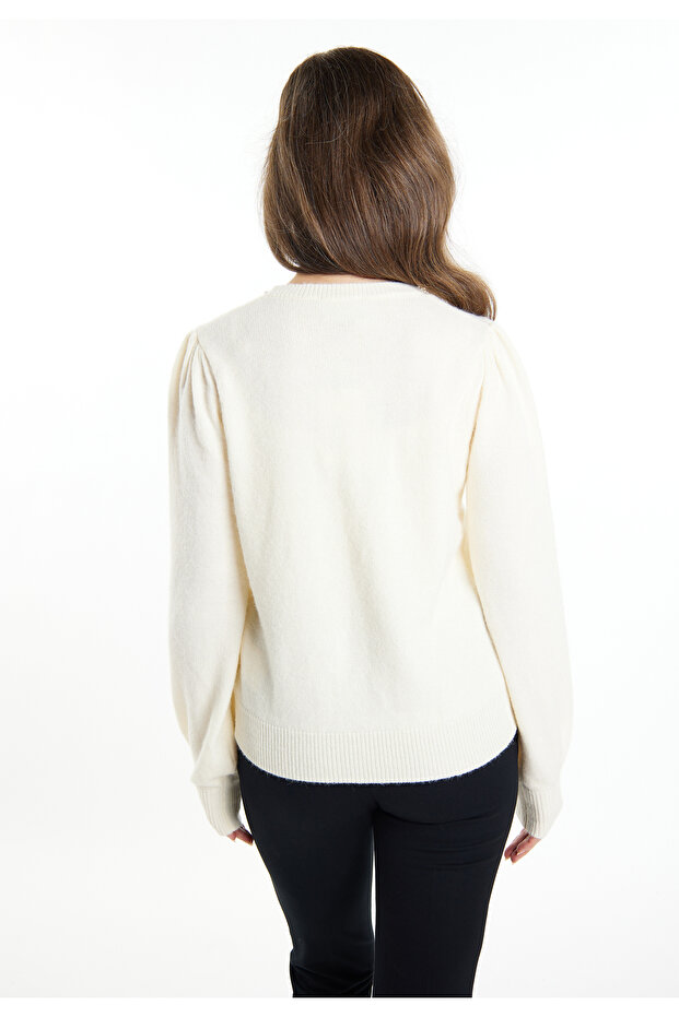 Pullover mit Perlen lurea - 4