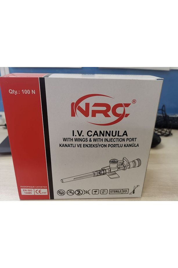 Piercing Delim Iğnesi Branül Intraket GRİ 16g - 100 Adet - 8