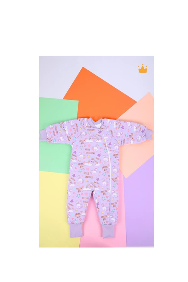 Unicorn 2.5 Tog Kız Çocuk Uyku Tulumu Lila - 3