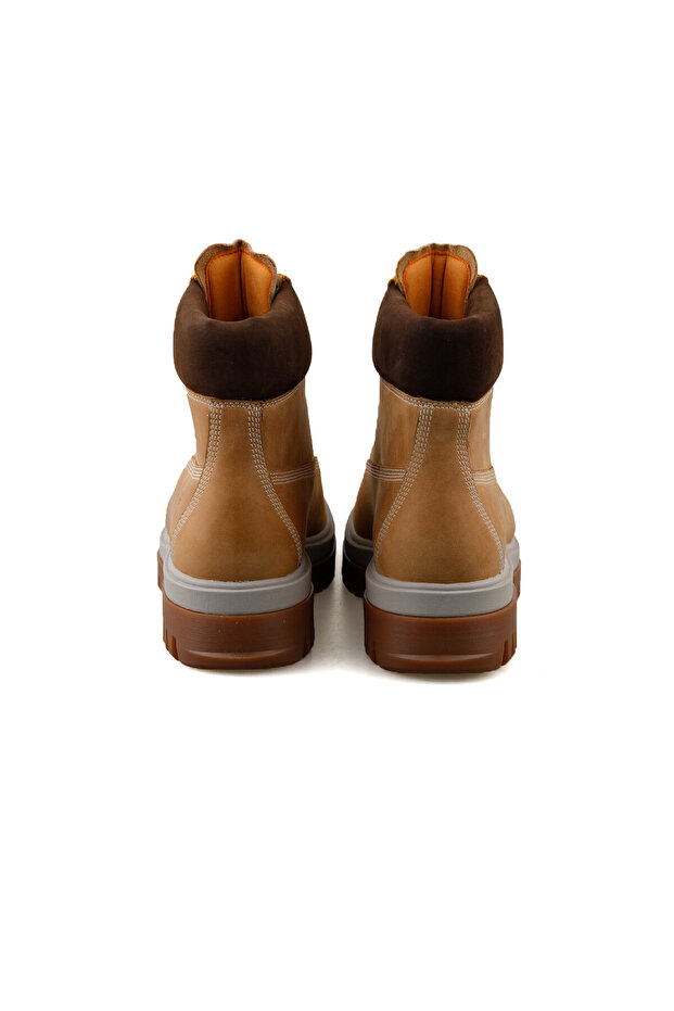 Mid Lace Up Waterproof Boot Erkek Günlük Deri Bot TB0A5YKD2311 Sarı - 4