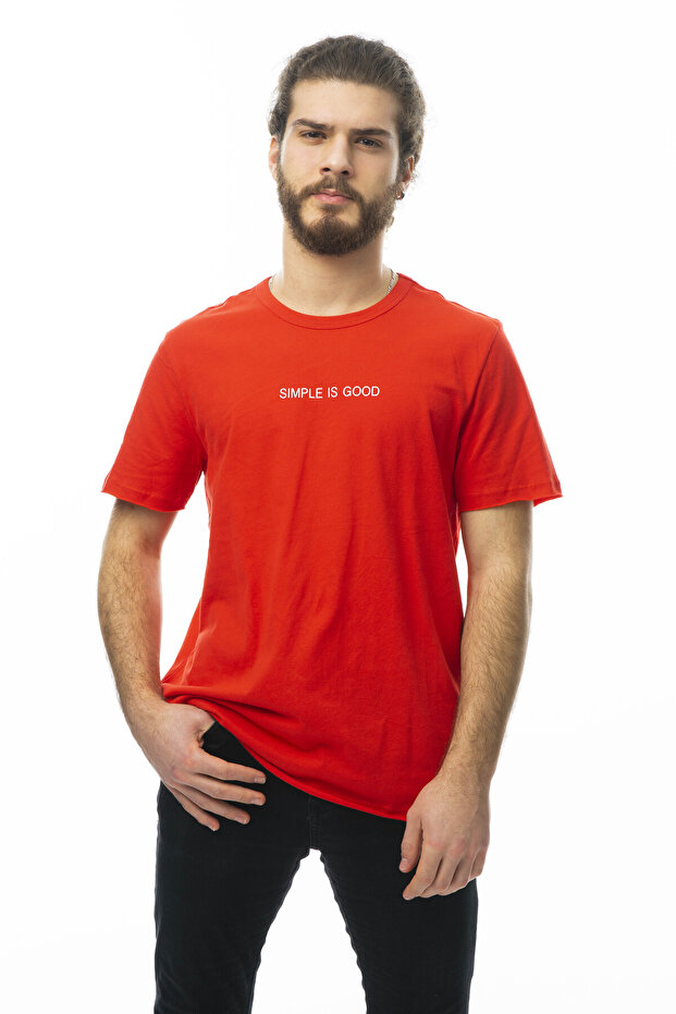 Ανδρικό μπλουζάκι Basic Printed - 3