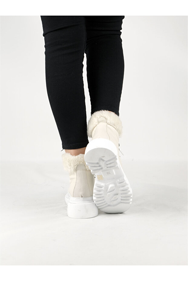 Hakiki Deri Kadın Bot - 5