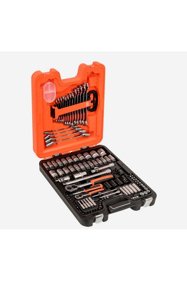 S106-CASE Bahco S106 1/4. 1/2+ kombine anahtar setli 106 Parça Full Lokma Seti - 1