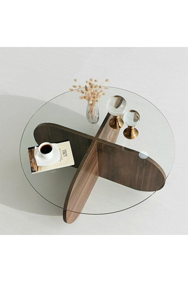 - Bubble Cam Sehpa Ceviz - 5