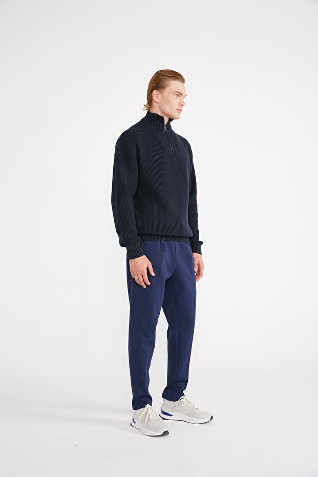 YARIM FERMUARLI TRİKO - 4