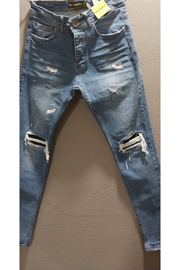 MEN'S Ripped Model JEAN PANT - 1