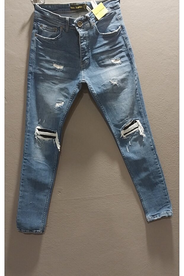 MEN'S Ripped Model JEAN PANT - 2