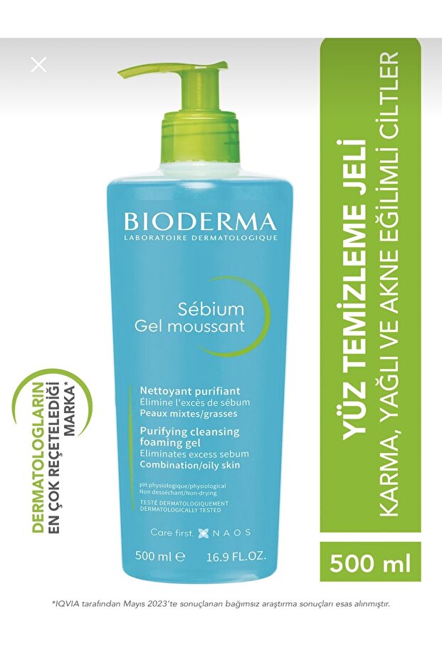 Sebium Foaming Gel 500 ml - 1