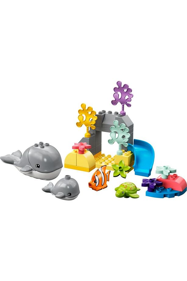 ® DUPLO® Vahşi Okyanus Hayvanları 10972 - 2 Yaş ve Üzeri Çocuklar için Yapım Seti (32 Parça) - 4