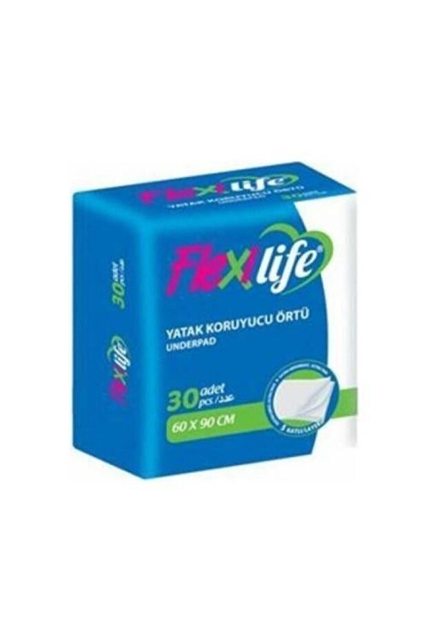 غطاء حماية مرتبة Flexilife 60x90 30 عبوة - 4 عبوات - 120 قطعة