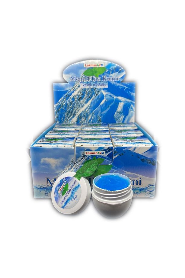 Mentol Taşı Masaj Jeli Kremi 25 ml X 9 Adet (MİGREN TAŞI MENTHOL) - 1