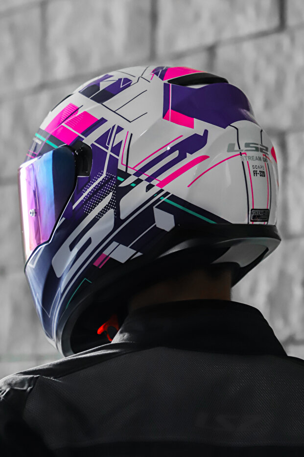 STREAM EVO SCAPE BEYAZ NEON MOR - 7