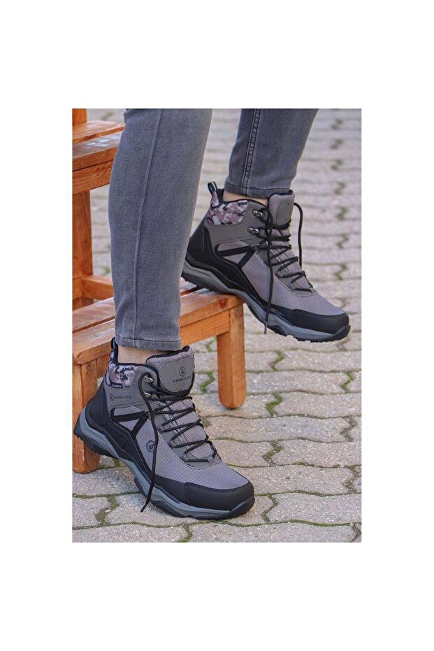 101 21752 Waldo Dark Gray Waterproof Unisex Boots