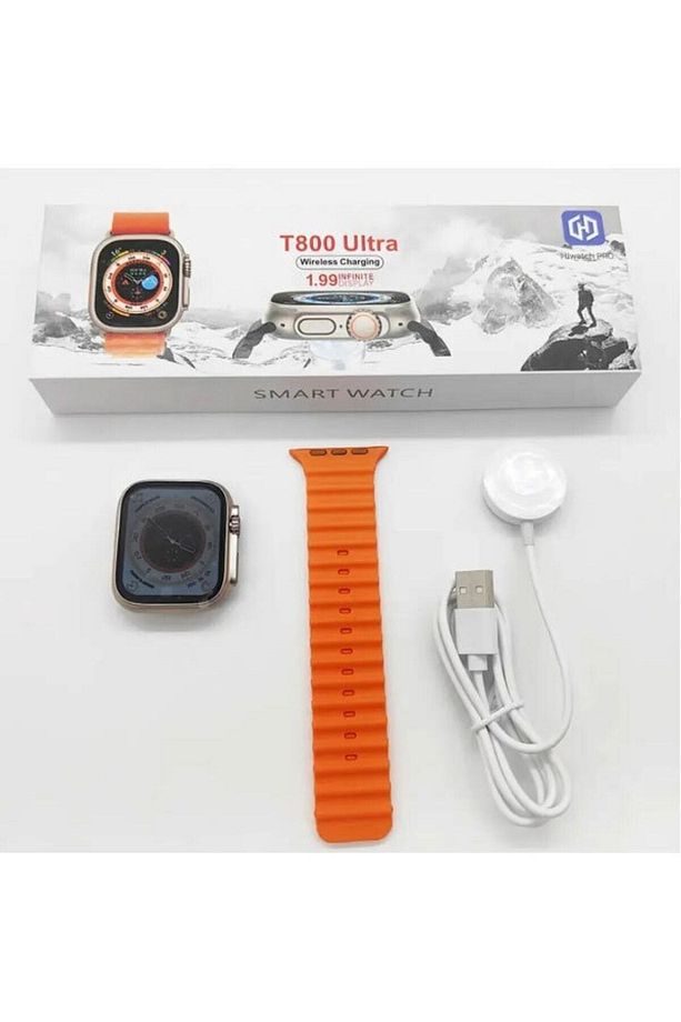 Watch 8 Ultra T800 Akıllı Saat T800 Ios Android Uyumlu Cift - 4