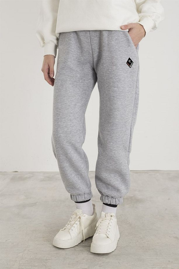 Unisex 2ip Örme Kumaş Eşofman Alt - 1