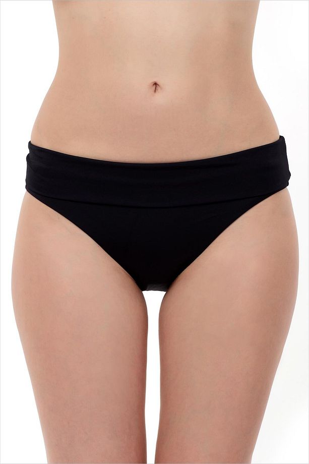 63040 Siyah Beli Katlanabilir Bikini Altı - 1