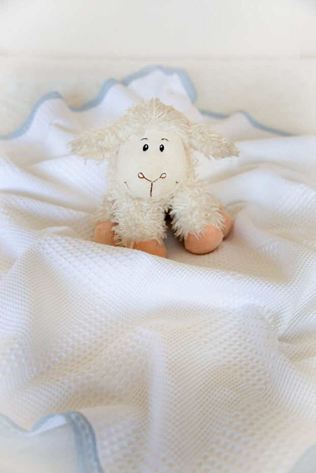 Bebek Pikesi Dantelli Örme Pike - 1