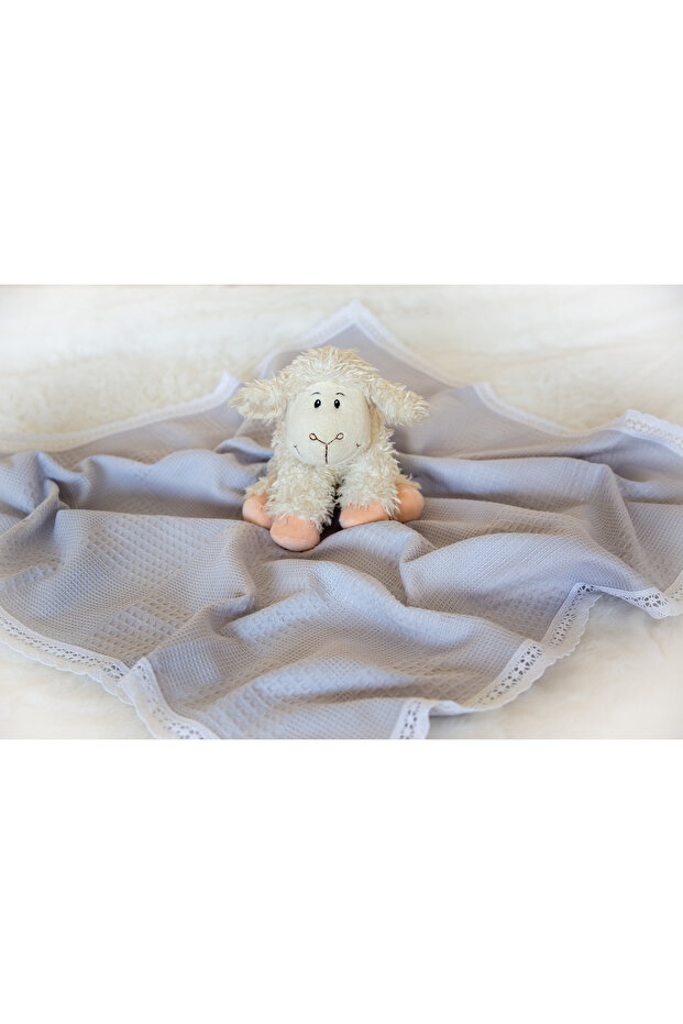 Bebek Pikesi Dantelli Örme Pike - 4