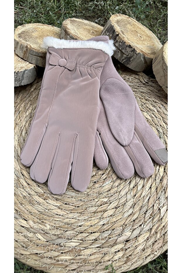 Kadın şişme dokunmatik eldiven - 2