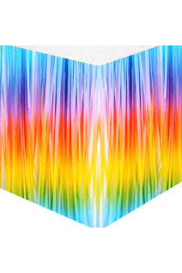 طاولة ماكارونس بألوان قوس قزح مقاس 300x75 سم