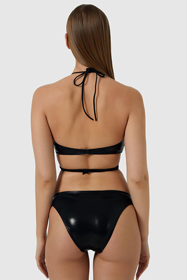 3575 Σετ μπικίνι μαύρο - 2