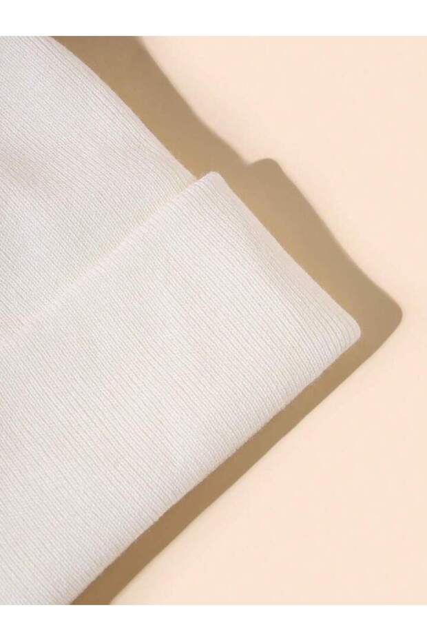 Unisex Katlamalı Kışlık Örme Bere - 4