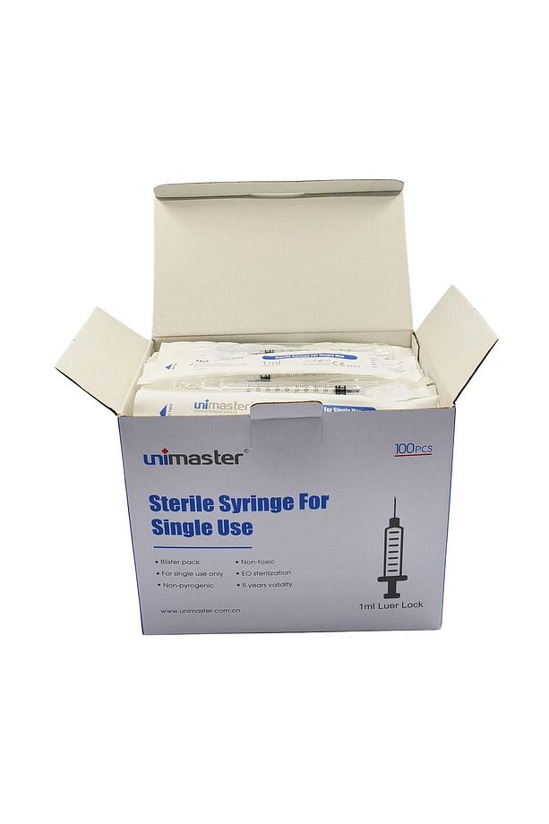 Luer Lock Şırınga 1ml 100 Adet - 2