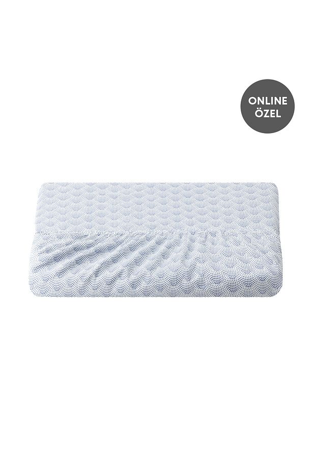 Mix&match Brando Tek Kişilik Ranforce Yıkamalı Lastikli Çarşaf - Mavi - 2