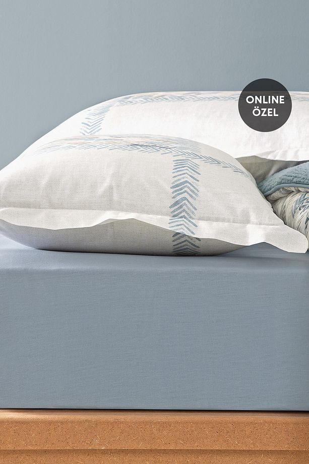 Leora Tek Kişilik Triola Set - Indigo - 3