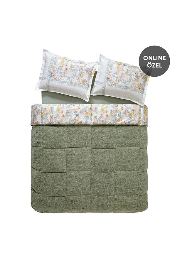 Leora Tek Kişilik Triola Set - Adaçayı - 4