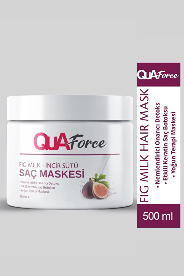 Incir Sütü Saç Maskesi Nemlendirici 500 Ml - 1