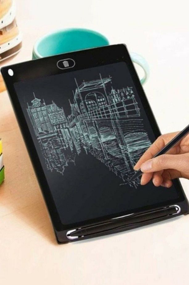 Grafik Tablet Digital Grafik Çizim Tableti Çocuk Sihirli Yazı Tahtası Lcd 8.5 - 5