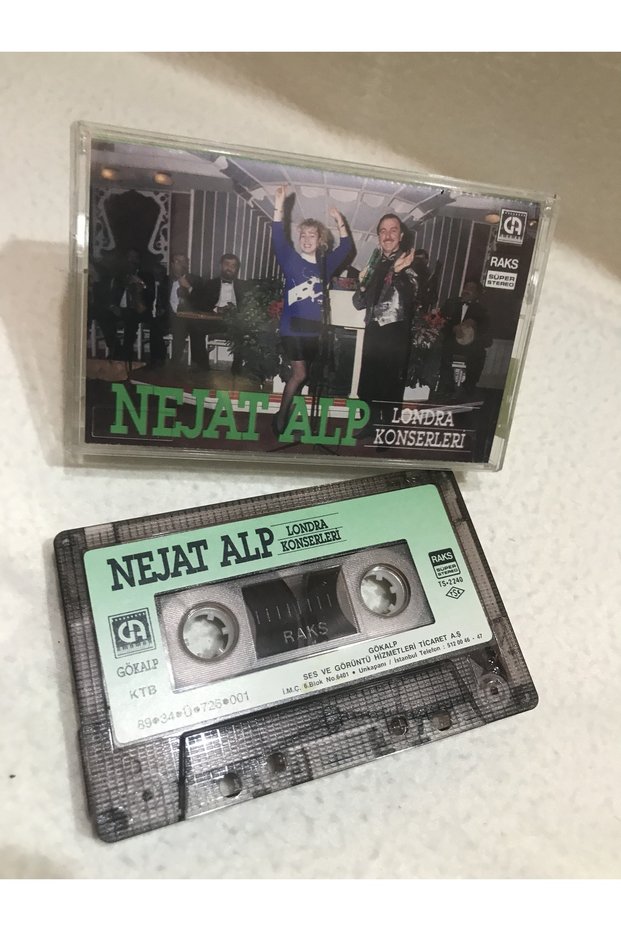 cassette - Nejat alp - London concerts