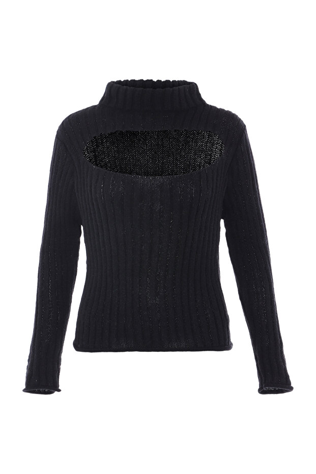 Pullover mit Cut Out - 1