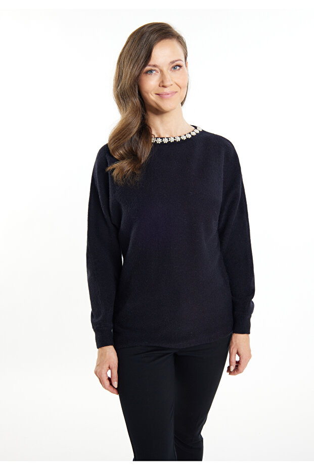 Pullover mit Perlen sivene - 2