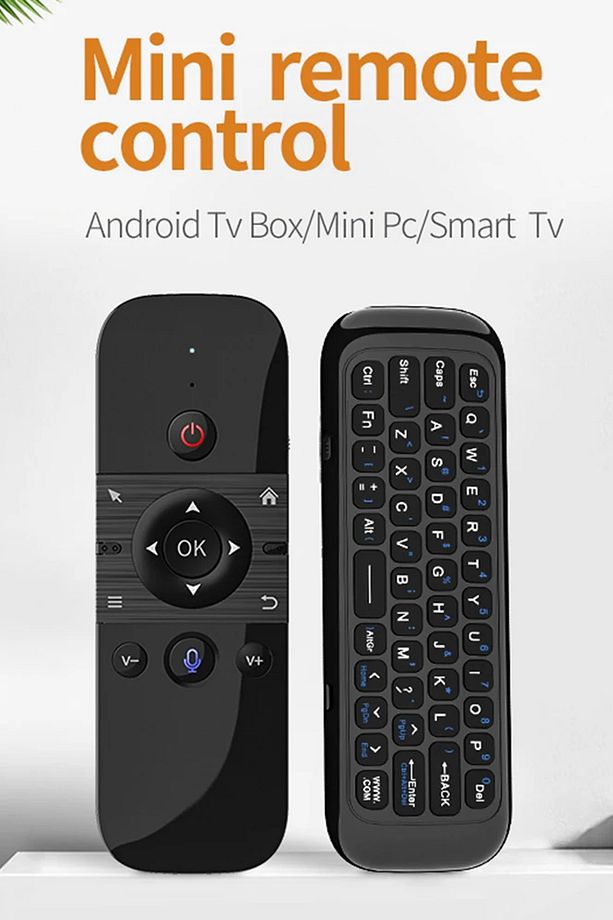 2.4ghz Klavye Ses Asistan Destekli Jiroskop Mouse Akıllı Tv Android Box Klavyeli Uzaktan Kumanda - 3