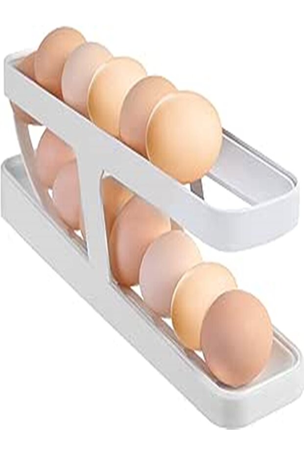 Egg Holder and Refrigerator Set for 2-14 Eggs