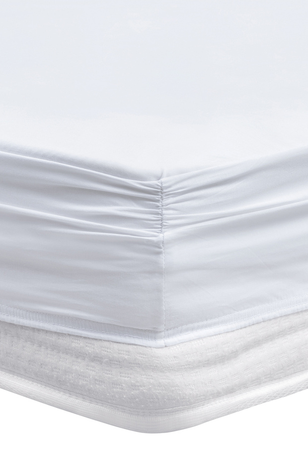 Noah White Fitted Sheet - 2