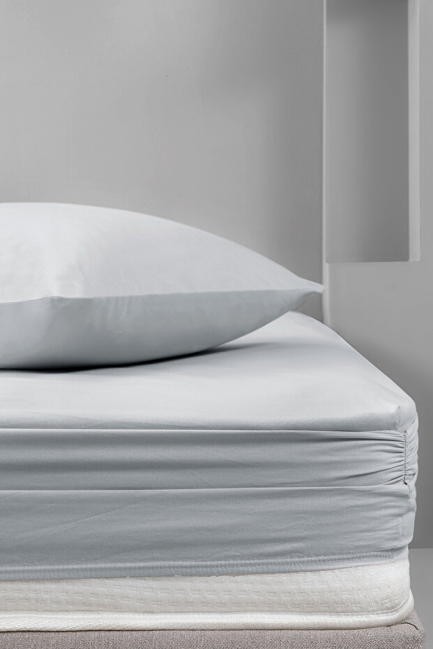 Gray Noah Fitted Sheet - 1