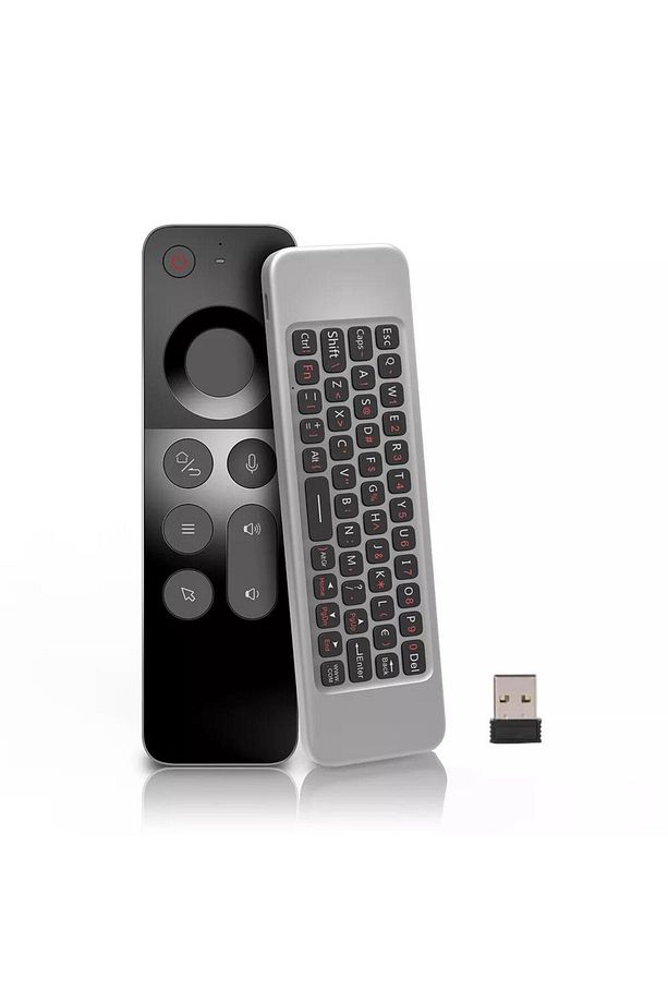 W3 Kablosuz Klavye Uzaktan Kumanda Air Mouse - 3