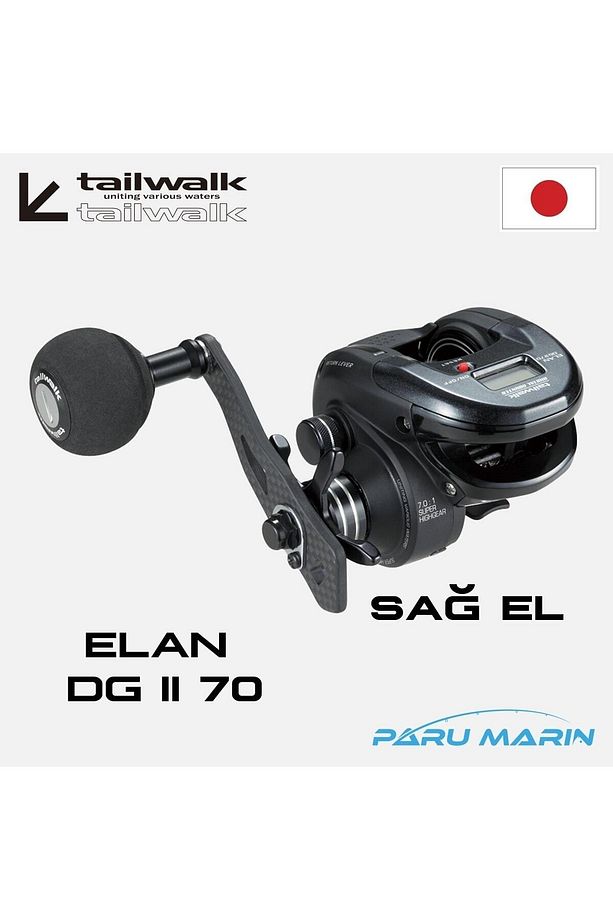 Elan Dg Iı 70 Sayaçlı Tai Game Çıkrık / Jig Makinesi (sağ El) - 1
