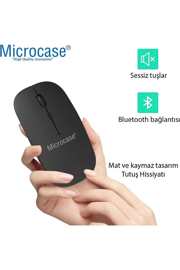 Tablet ve Telefonlar için Türkçe Q Bluetooth Touchpad Klavye ve Mouse Set - AL3560 - 6