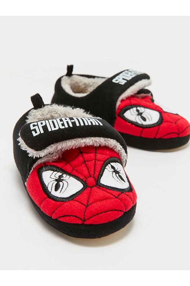 LCW STEPS Spiderman Baskılı Erkek Bebek Ev Ayakkabısı - 5