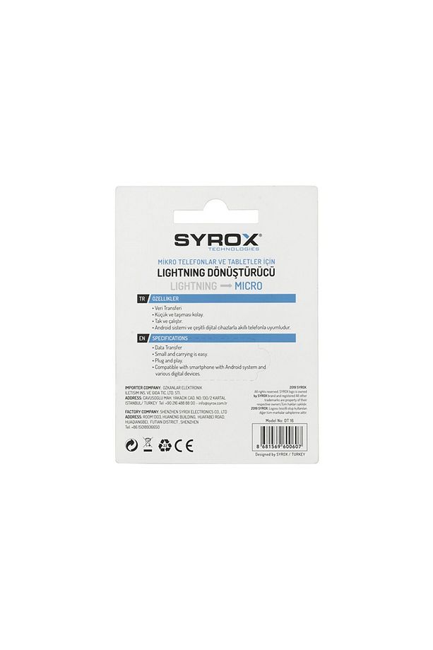 İphone Uyumlu Uç Giriş Micro Uç Şarj Çıkış Otg Dönüştürücü DT16 - 3