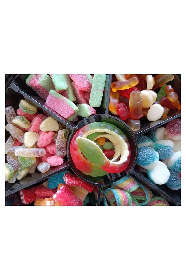 Jelibon Şeker Eğlenceli Dev Yılan Temalı Candy Set Yumuşak Şekerleme 700 Gram - 5